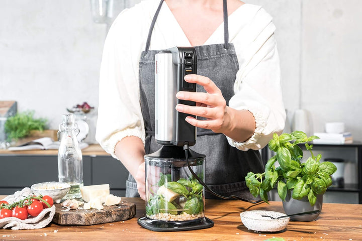 GASTROBACK 40983 Design Handmixer Pro, 5 Geschwindigkeiten und Turbo-Funktion, Dural-Aluminium gebür