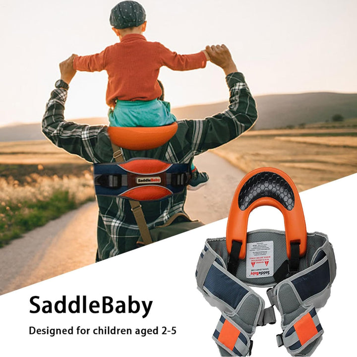 Schultertrage für Kleinkinder, Babyhalter Tragegurt, Freihändiger Outdoor-Reise-Schultersitz für Kin