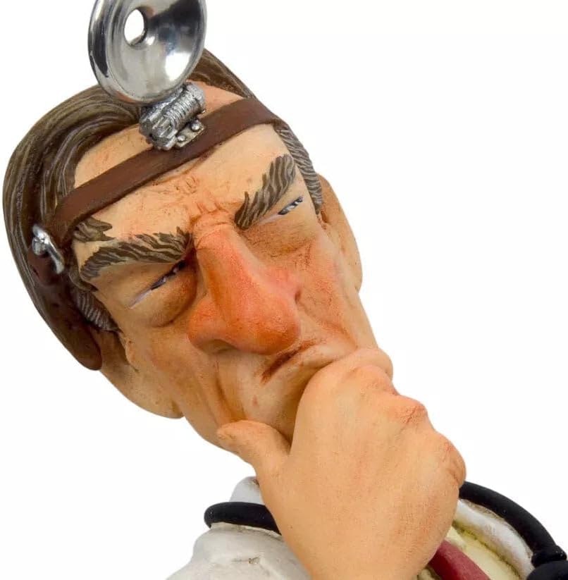 Guillermo Forchino FO84003 Figur der Doktor, Kunstharz, Mehrfarbig, 20 x 10 x 24 cm