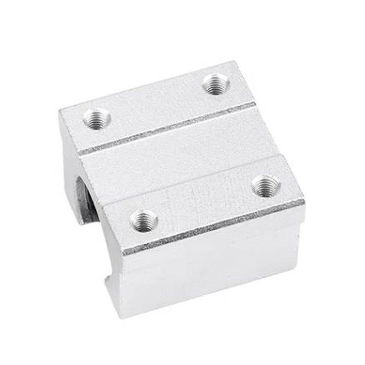 CNCYEAH 4 Stücke SBR25UU 25mm Aluminiumlegierung Linearlager Gleitblock, Öffnen Linear Router Linear
