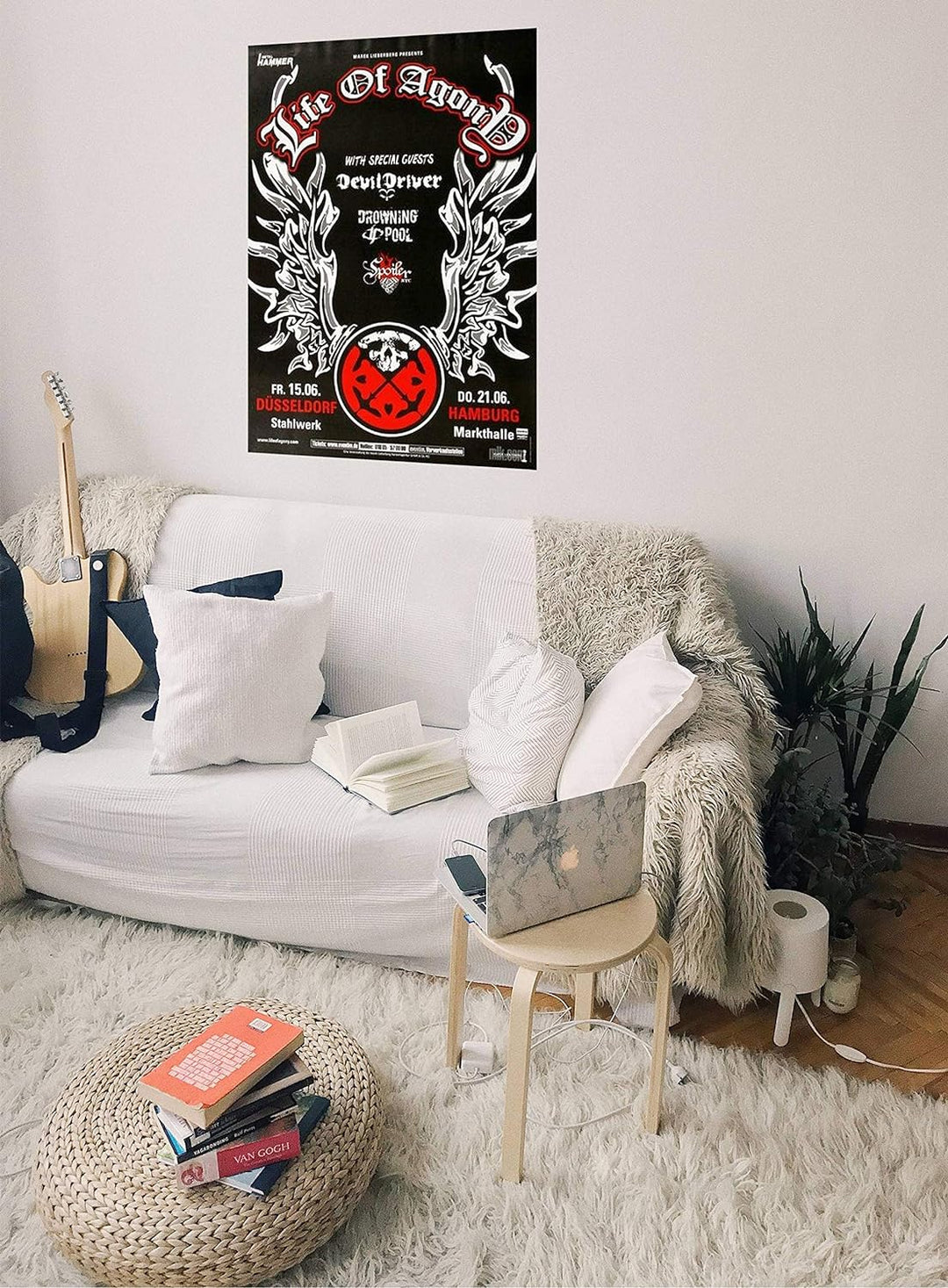 Life of Agony - Live in, Düsseldorf & Hamburg 2007 » Konzertplakat/Premium Poster | Live Konzert Ver