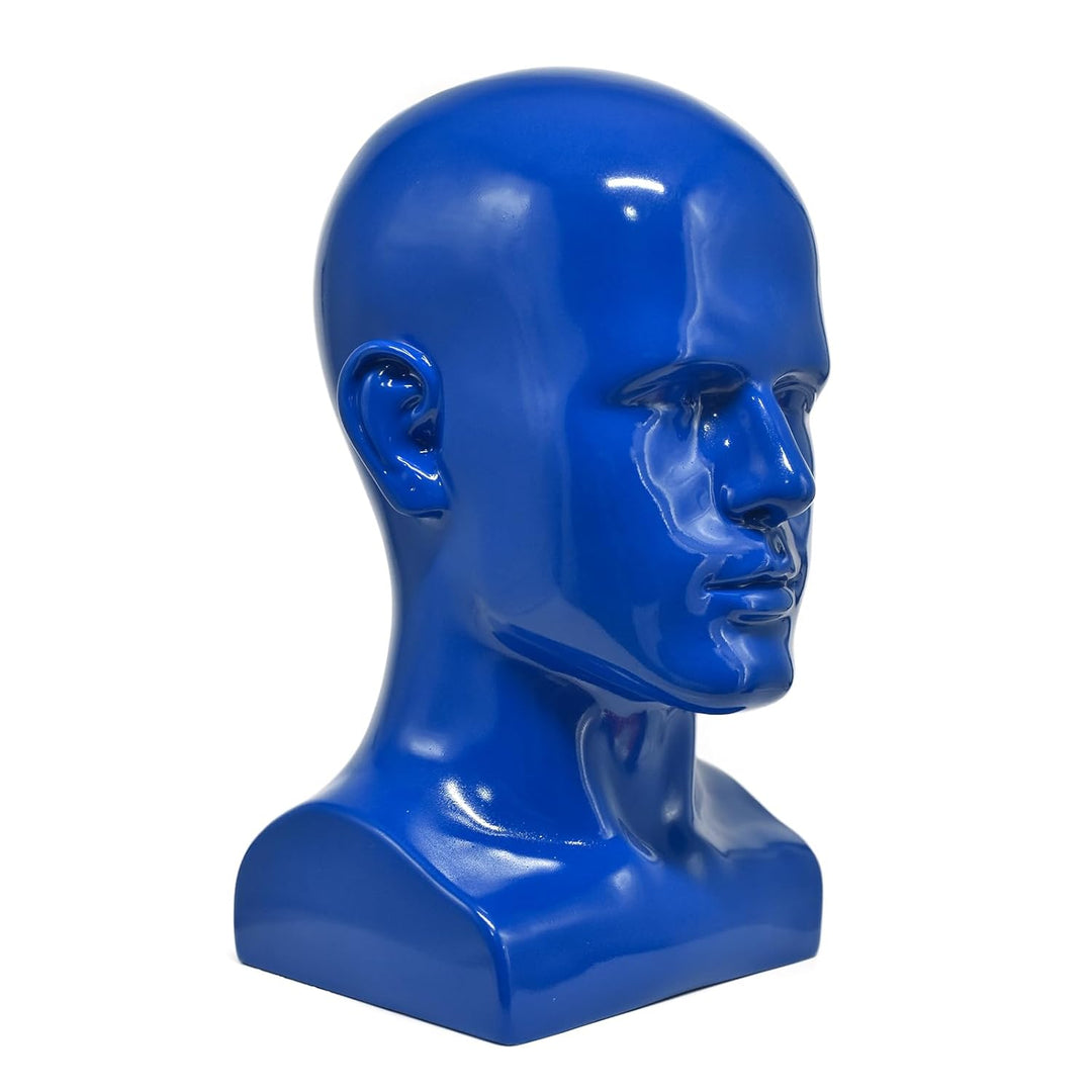 Professioneller Mannequinkopf für Herren, für Perücken, Hüte, Kopfhörer, Masken, Sonnenbrillen, Schm