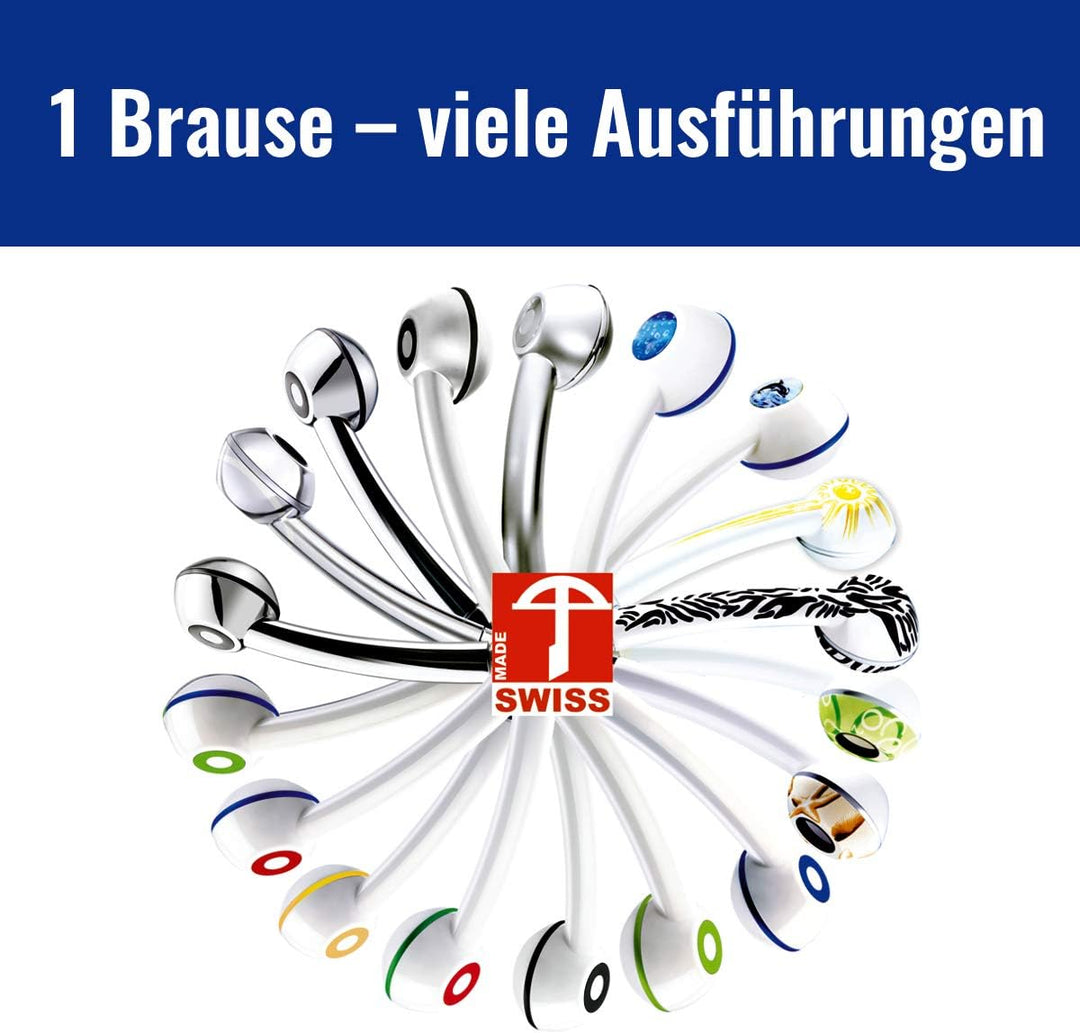 Brause SwissClima BLUE POWER! kräftiger Druck | wassersparend | verkalkungsfrei | umweltschonende Ec