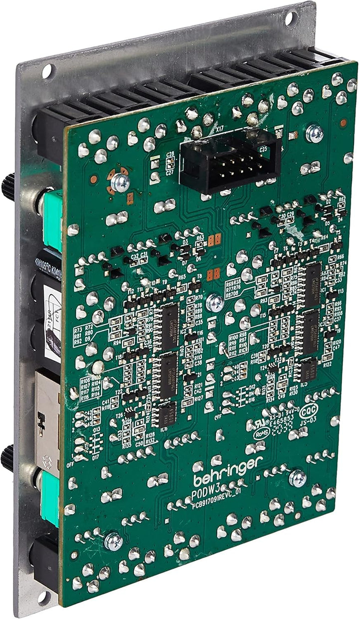 Behringer 121 DUAL VCF Legendäres analoges Dual-VCF-Modul für Eurorack, 121 DUAL VCF