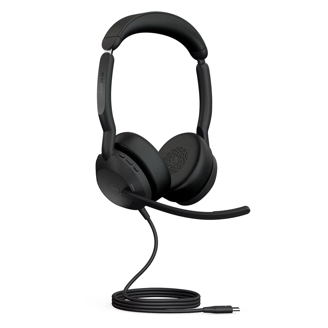 Jabra Evolve2 50 - Kabelgebundenes Stereo-Headset mit Jabra Air Comfort - Mikrofone mit aktiver Gerä
