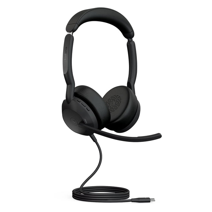 Jabra Evolve2 50 - Kabelgebundenes Stereo-Headset mit Jabra Air Comfort - Mikrofone mit aktiver Gerä