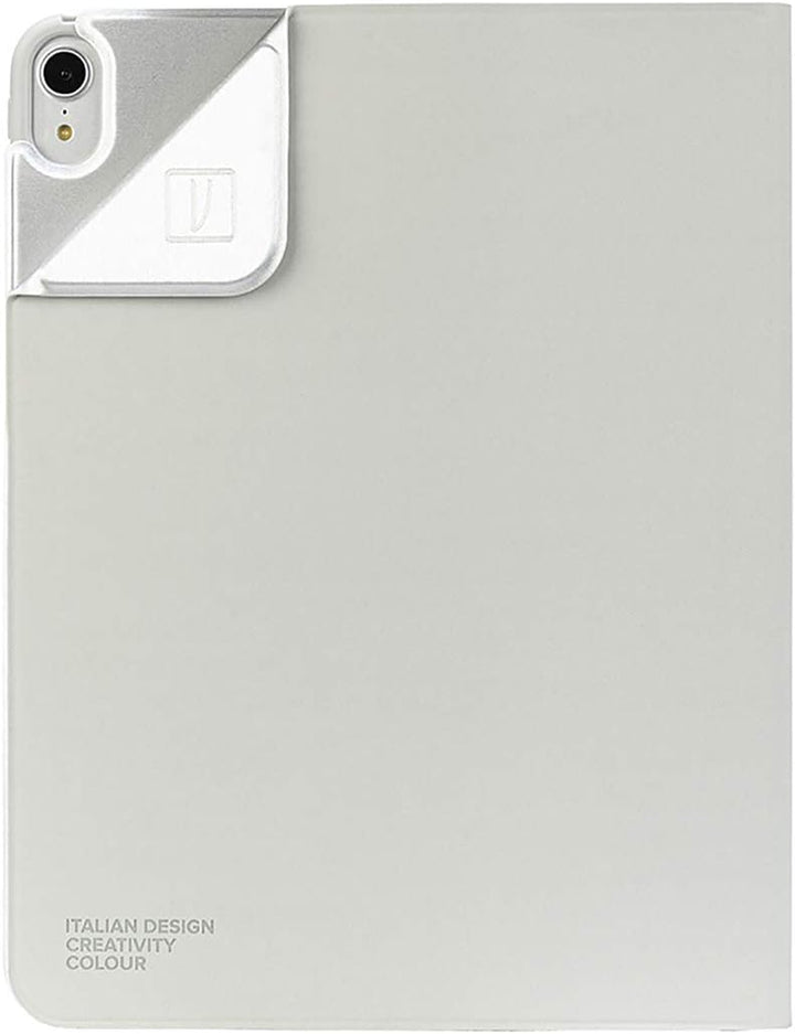 Tucano - Metal Schutzhülle Cover kompatibel mit iPad Air 10.9", Halterung für Apple Pencil Silber, S