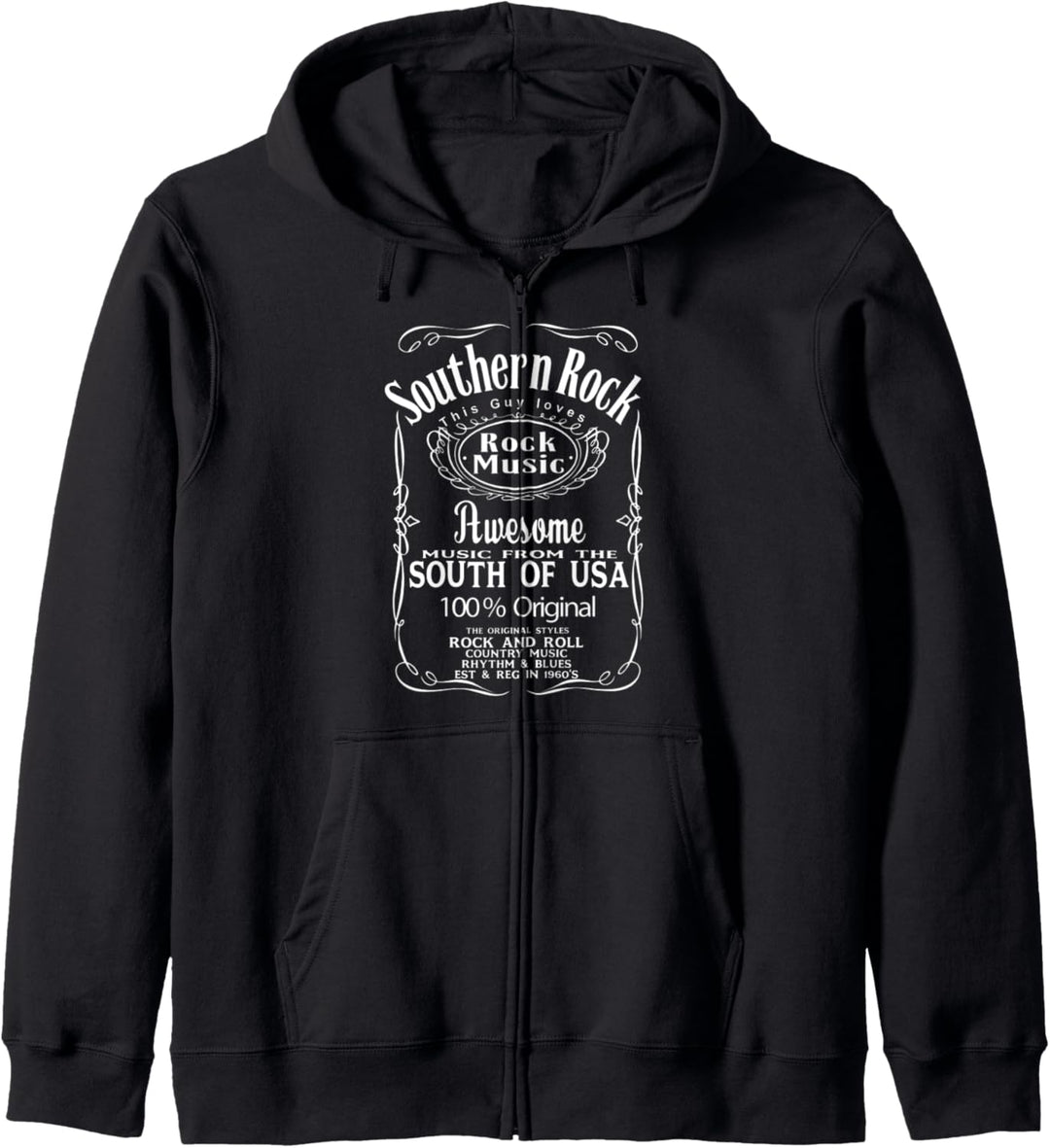 Southern Rock Music USA Vereinigte Staaten Band Streetwear Kapuzenjacke