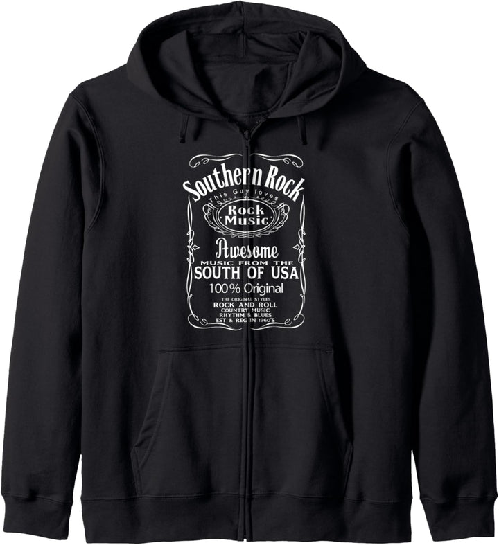 Southern Rock Music USA Vereinigte Staaten Band Streetwear Kapuzenjacke