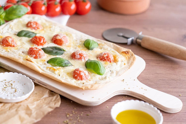 Die Schreiner - Christoph Siegel Eli 10er Set Flammkuchenbrett - Zwiebelkuchenbrett - Servierbrett f