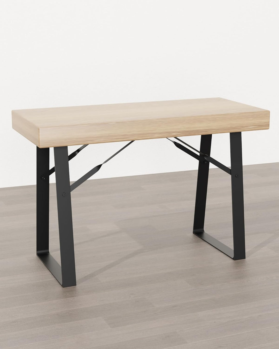 Signstek Tischbeine, 2*Möbelfüsse aus Metall, Couchtisch Beine, Bank füsse, Tisch füsse 40cm Höhe, M