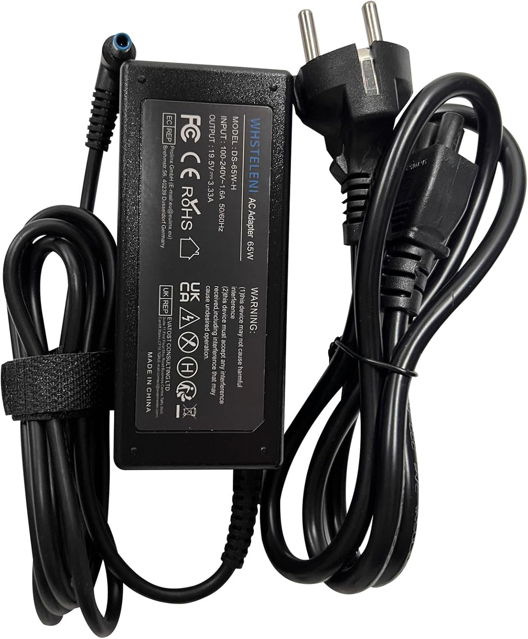 19.5V 3.33A 65W Laptop Netzteil Ladekabel Ladegerät für Hp Pavilion X360 15 17 Stream 11 13 14 15 Ch