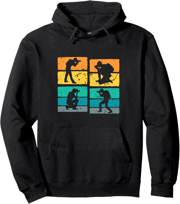 Vintage Fotografie Kamera Retro Fotografen Pullover Hoodie