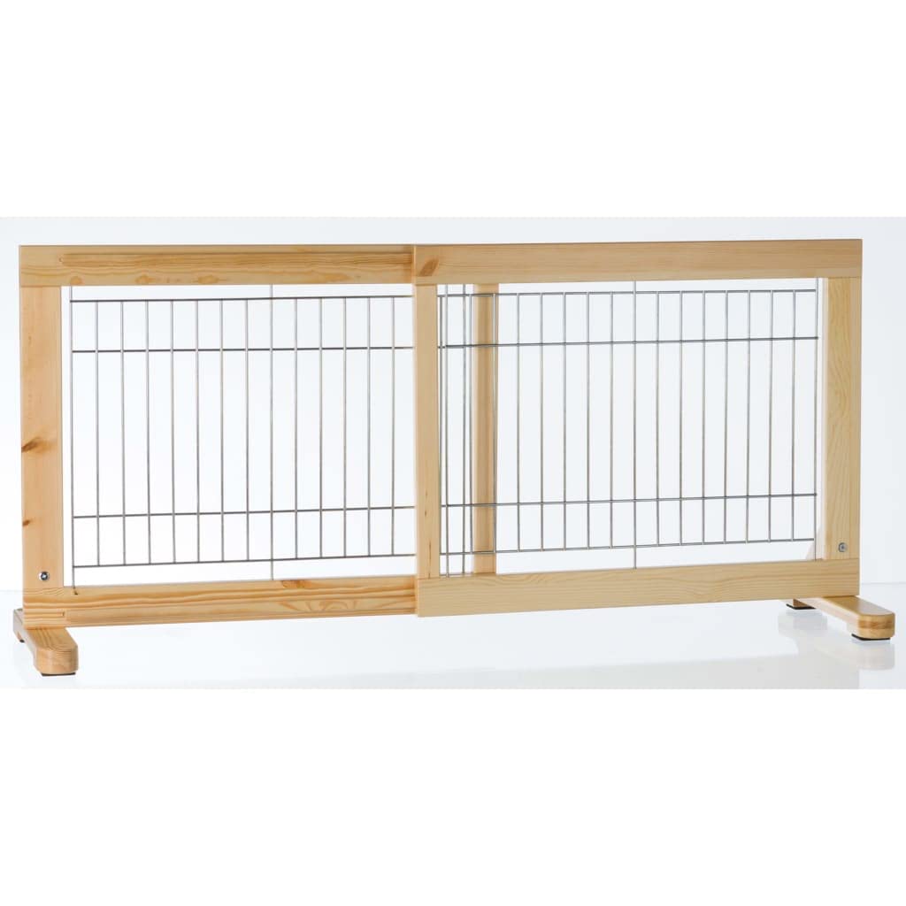 Trixie 3944 Hunde-Absperrgitter, Holz, 65–108 × 50