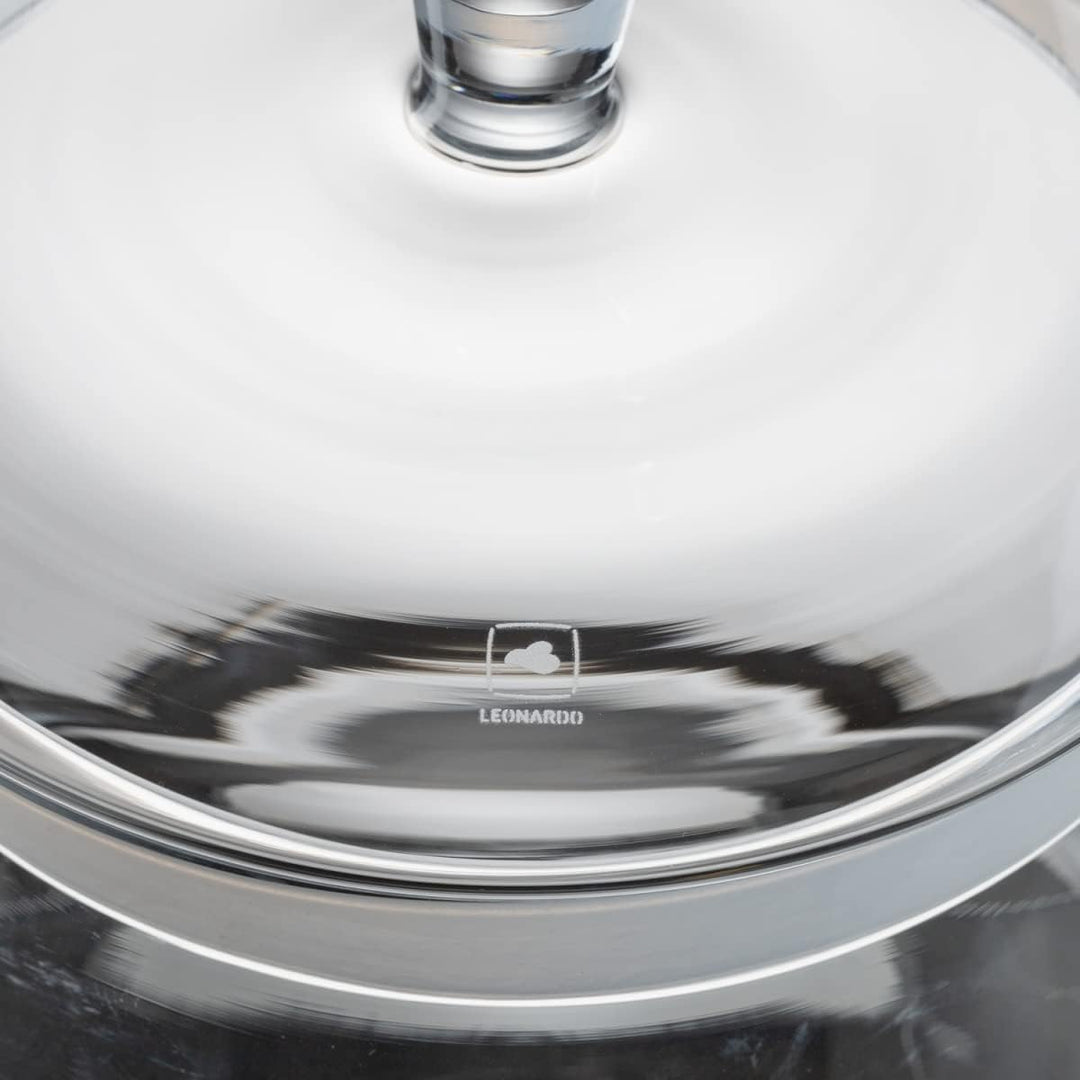 GRAVURZEILE Leonardo Keksglas mit Gravur - Glück ist eine Freundin - Keksdose Bonbonglas mit Deckel