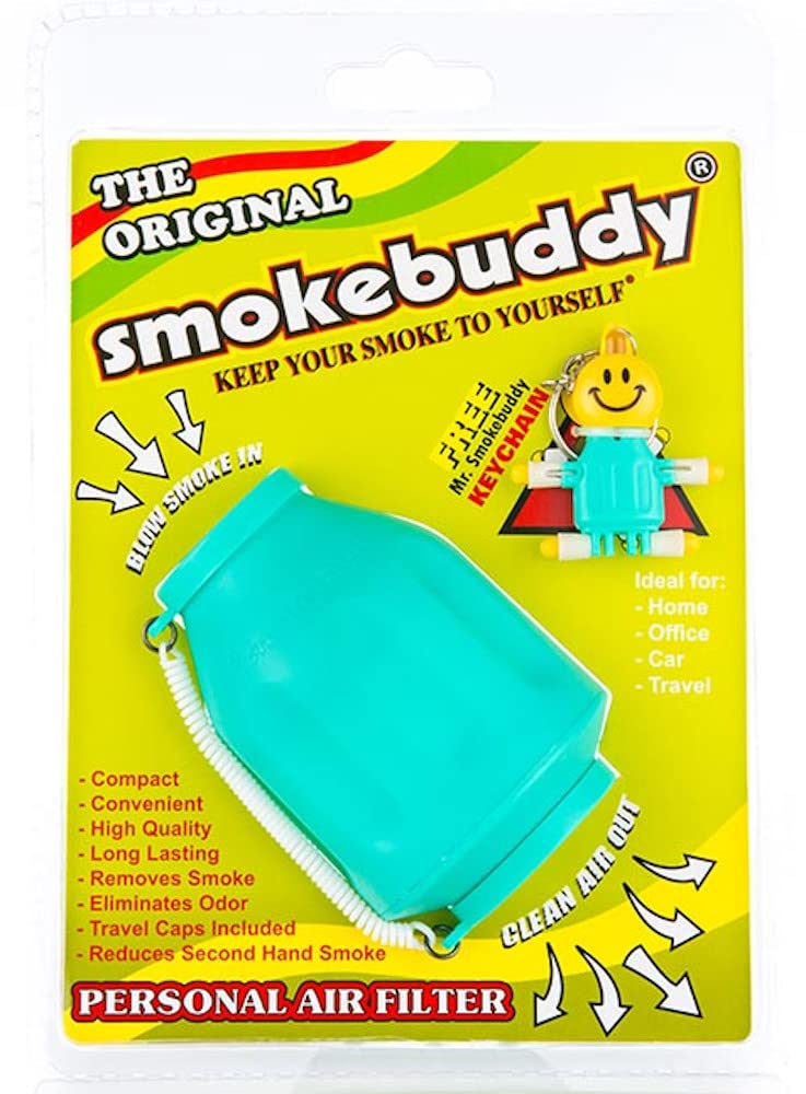 smokebuddy, Luftfilter gegen Rauch Original Grün / Blau, Grün / Blau