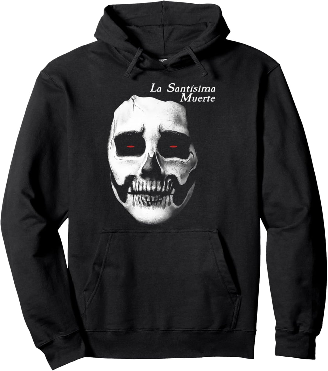 Totenkopf La Catrina I Mexiko Kunst I La Santísima Muerte Pullover Hoodie
