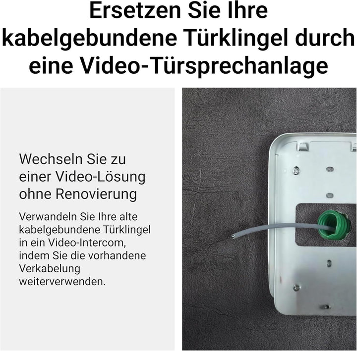 LEGRAND, EASYKIT Plus Video-Innenstelle, 7"-Hochglanz-Farbmonitor, Sensortasten, individuelle Einste
