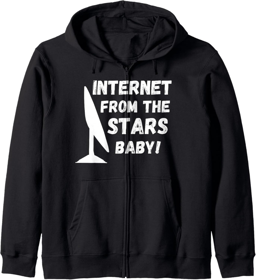 Starlink Giving Internet von The Stars Baby! | Der Starlink Kapuzenjacke