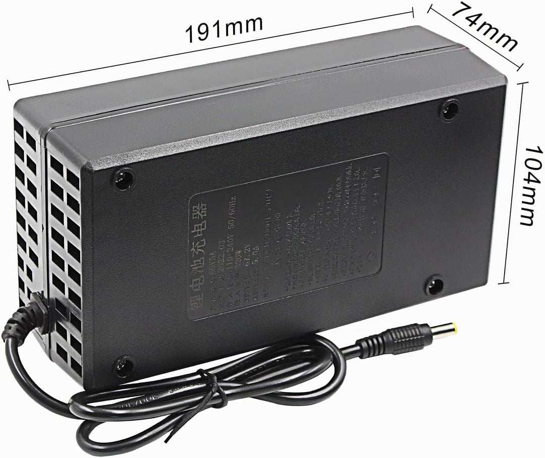 67.2V 5A Li-ion Ladegerät Mehrere Stecker Für Elektrofahrrad Roller E-Bike Boot Motorrad Batterielad
