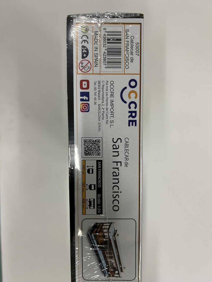 Occre 53007 San Francisco Cable Car Passend zu LGB