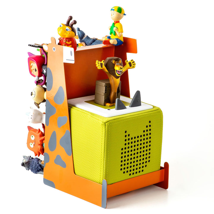 Giraffenform Tonie Regal vollständig magnetisches Toniebox Regal für mehr als 25-35 Figuren + Box To