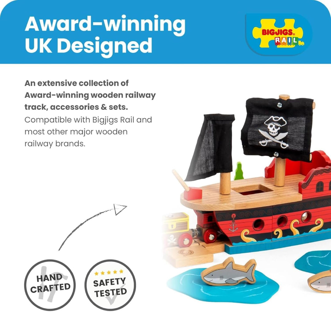 Bigjigs Rail Piratenschiff