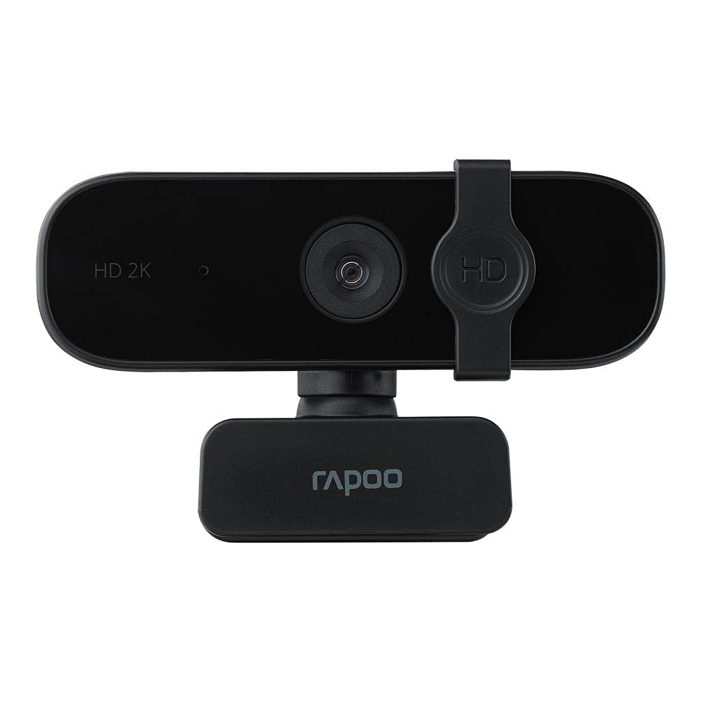 Rapoo XW2K Full HD 2K Webcam (4MP) 85° Sichtfeld, Autofokus, Rauschunterdrückung, USB-Anschluss, Kam