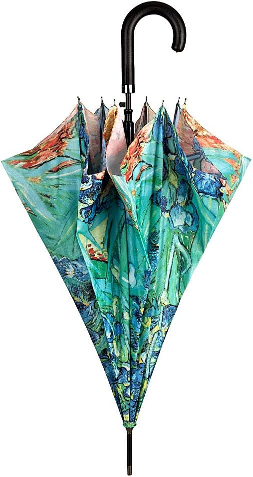 VON LILIENFELD Regenschirm Vincent Van Gogh: Iris Auf-Automatik Damen Kunst Blumen
