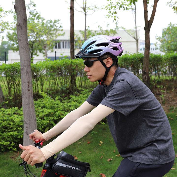 ioutdoor Premium Fahrradhelm, CE CPSC Zertifikat, Radhelm mit Abnehmbarer Sonnenblende und Insektenn