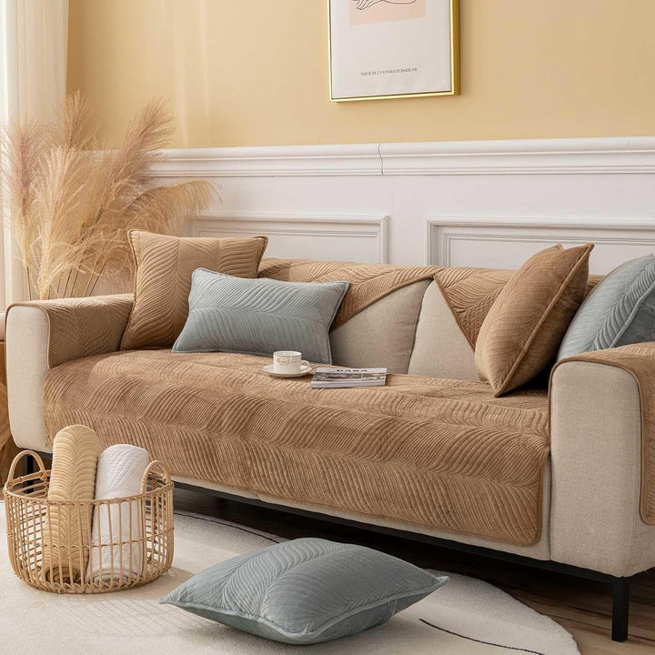 MTHGH Sofabezug Ecksofa l Form Wasserdicht，sofaschoner rutschfest Hund Katze Couch Überzug Ecksofa u