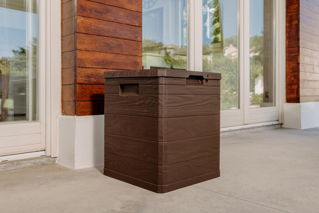 Toomax Truhe, Braun, 90 l, 90 l, 42,5 x 44 x 50 h 90L - cm 42,5x44x50h Braun, 90L - cm 42,5x44x50h B