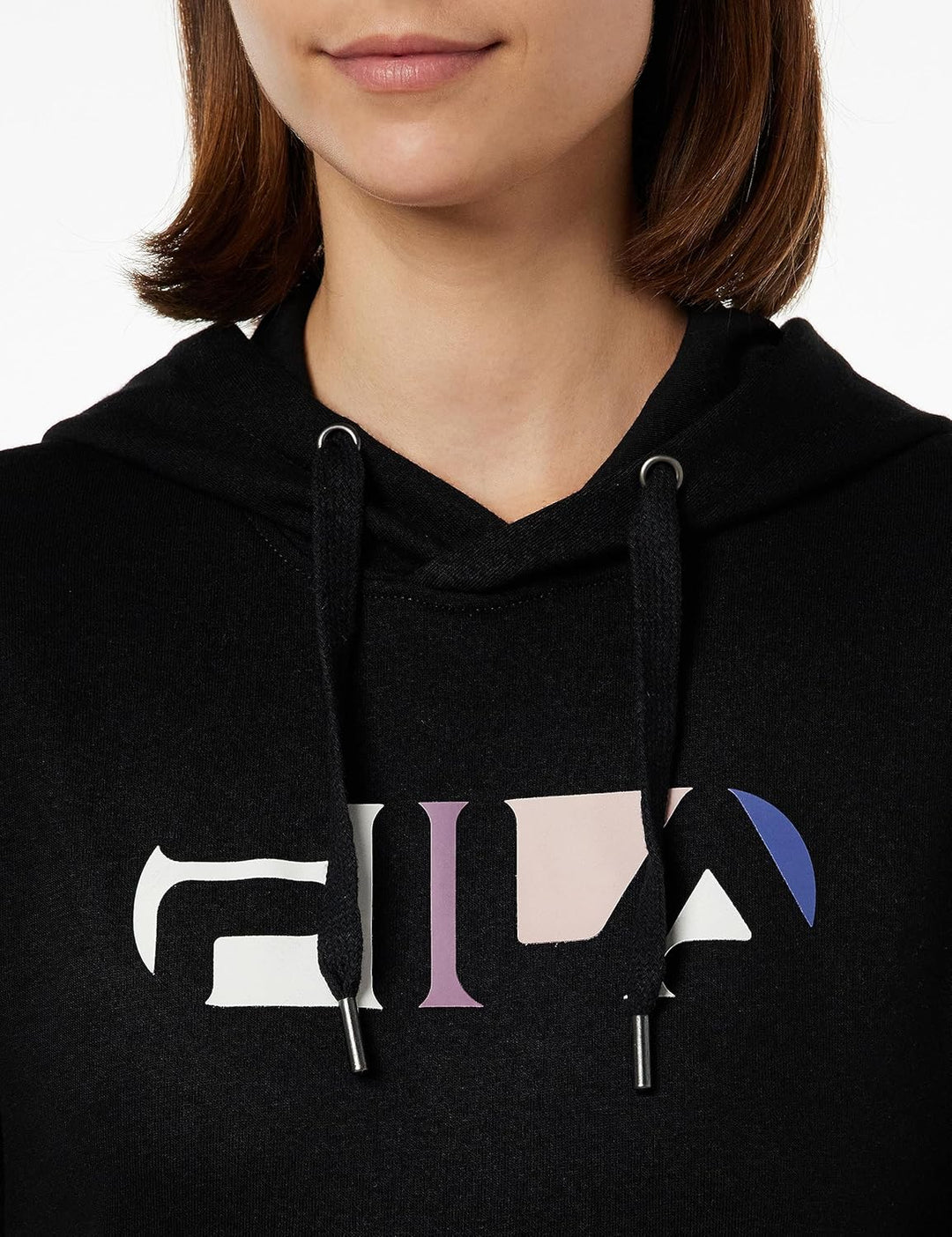 FILA Damen Bornheim Hoody XS Schwarz, XS Schwarz