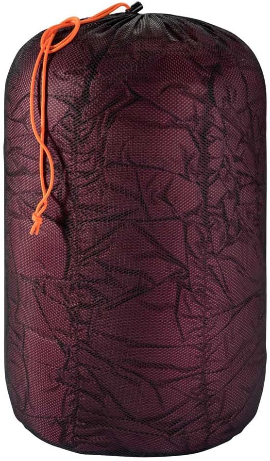 deuter Exosphere -6° SL Damen Kunstfaser Schlafsack, maron-mango Zip left, Zip left