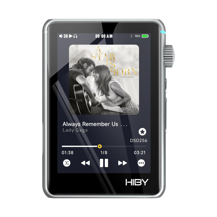 HiBy R3 II 2025 Hi-Res Audio-Player – Dual-DAC-Chips, MQA-Dekodierung, Qobuz/Tidal-Player mit Blueto