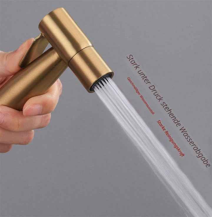 [LOSCHEN]Bidet Toilettensprüher, Hand Bidet Sprayer, Bidet Handbrause, Edelstahl Duschkopf Bidet Arm