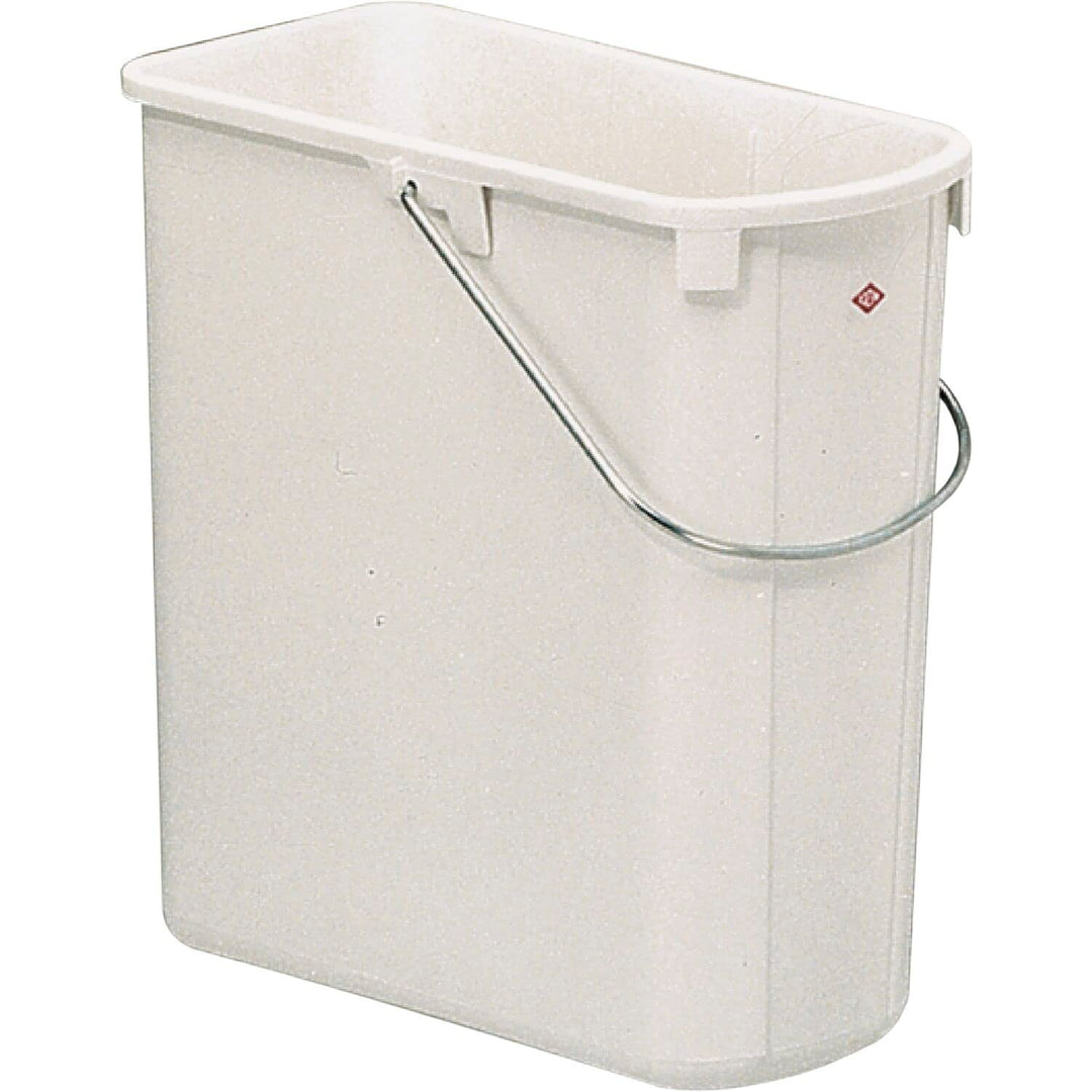 Wesco Ersatzeimer Solo für Mülleimer 19 Liter, Kunststoff weiss