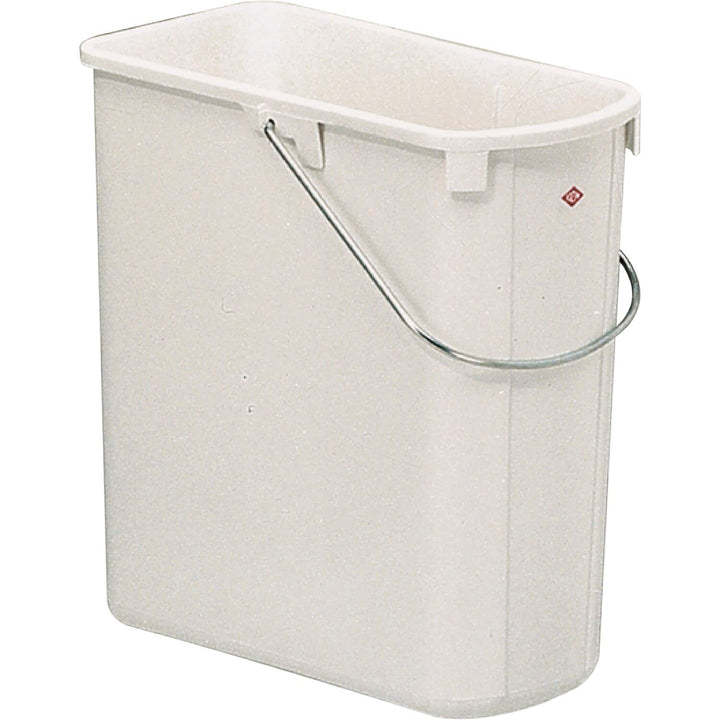 Wesco Ersatzeimer Solo für Mülleimer 19 Liter, Kunststoff weiss
