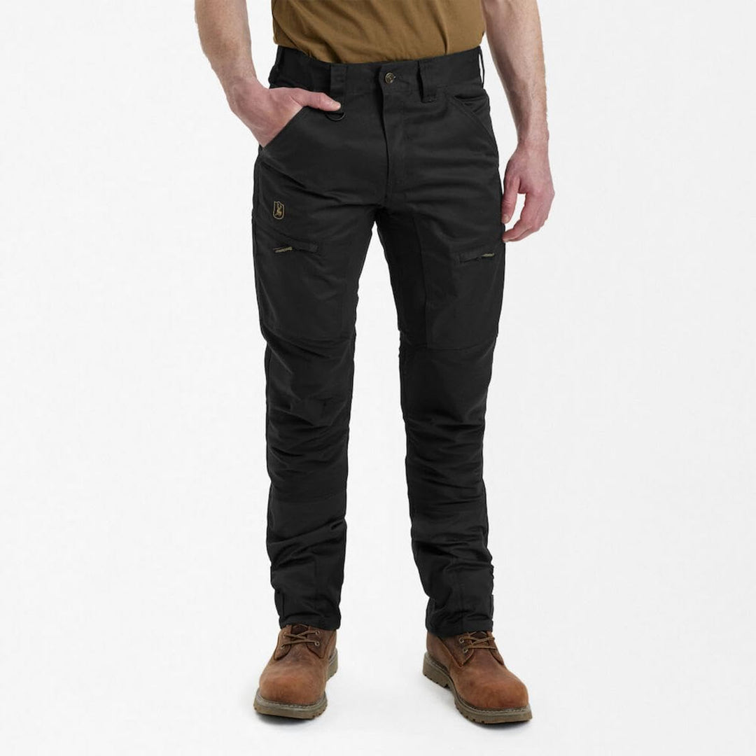 Deerhunter Rogaland Stretchhose Kontrast schwarz