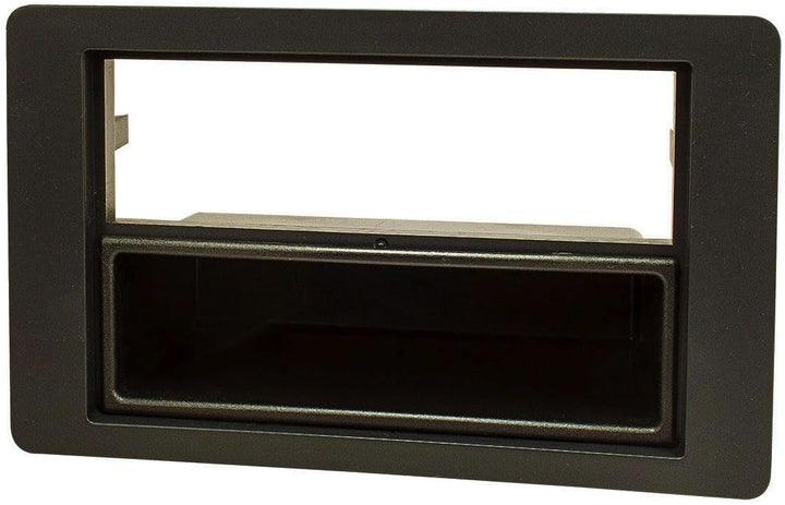 tomzz Audio 2447-001 Radioblende Set kompatibel mit Saab 9.5 YS3E Bj.2005-2010 schwarz mit Radioadap