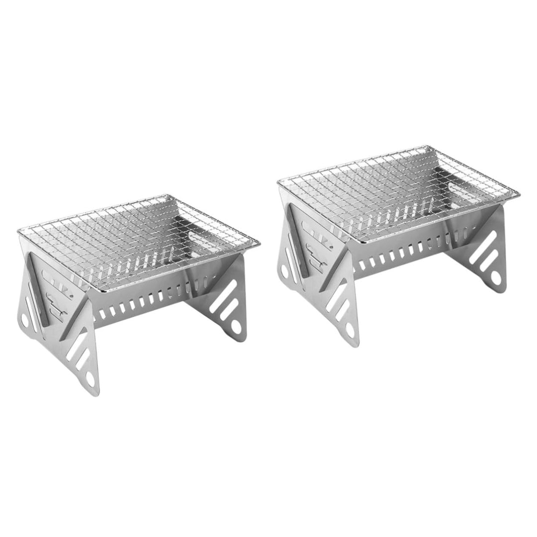 Supvox 2St Grillofen im Freien Lagerfeuer-Grillplatte Innengrill Camping grillkocher Aussengrill ede
