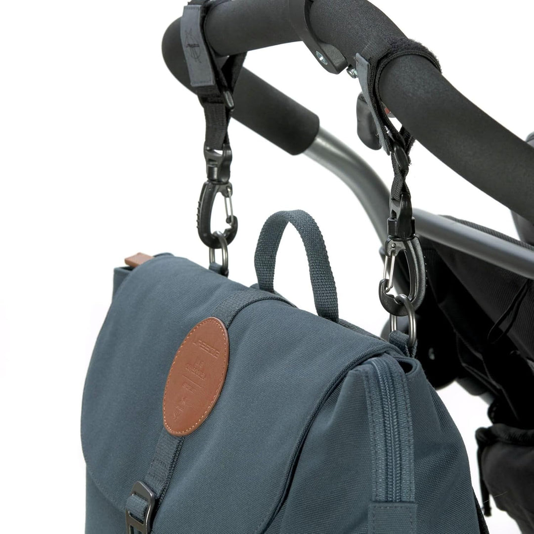 LÄSSIG Baby Wickelrucksack Wickeltasche Babytasche stylische Tasche inkl. Wickelzubehör/Backpack Adv