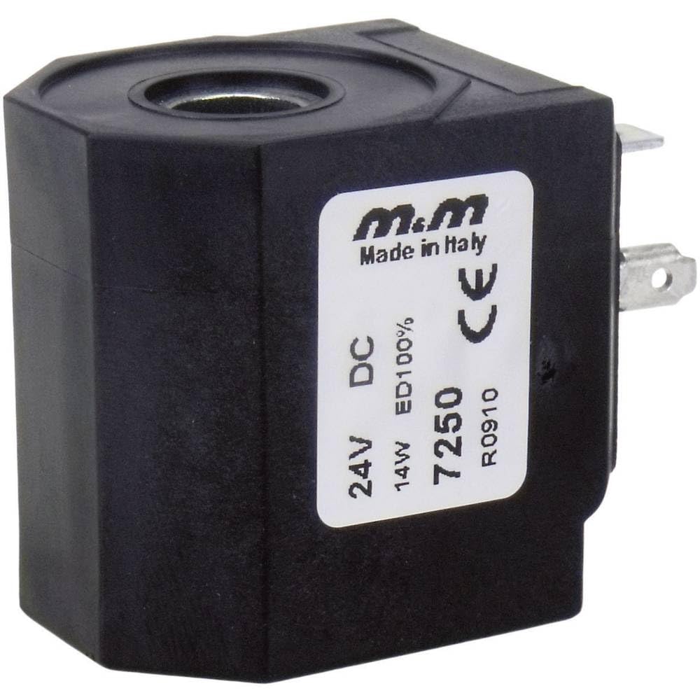 M & M 7250 SPOEL 7 24 V DC, 14 Watt, schwarz