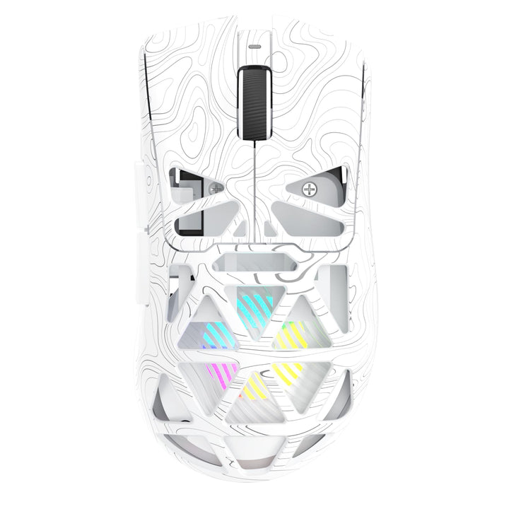 AULA SC620 Kabellose Gaming Maus,BT5.0/2.4G/USB-C,mit PixArt PAW3311-Sensor,12000DPI,8KHz,Feuertaste