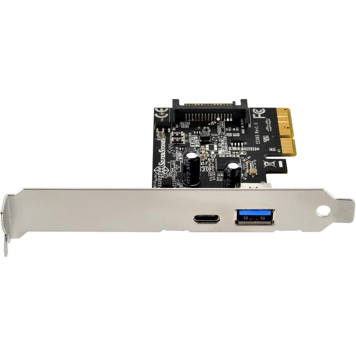 SilverStone SST-ECU03 - SST-ECU03 - PCI-E Erweiterungskarte 1x USB 3.1 Typ C, 1x USB 3.1 Typ A, 10Gb