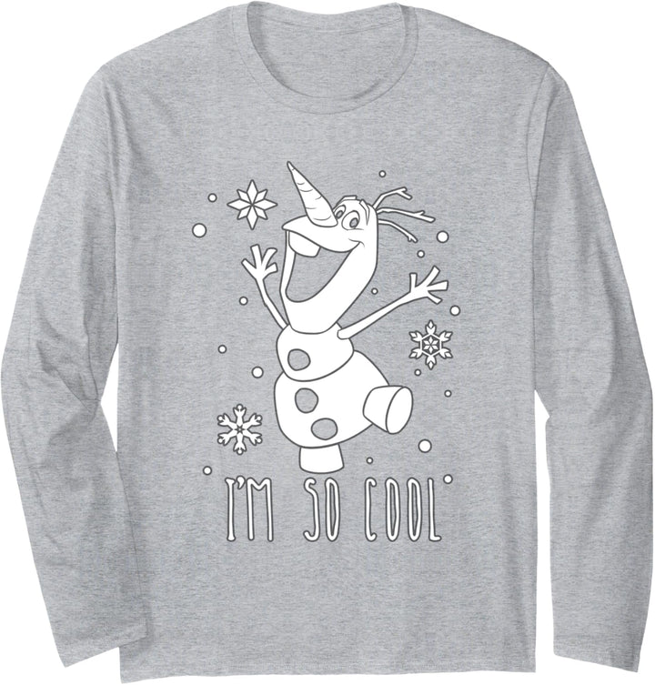 Disney Frozen Olaf I'm So Cool Dancing Langarmshirt