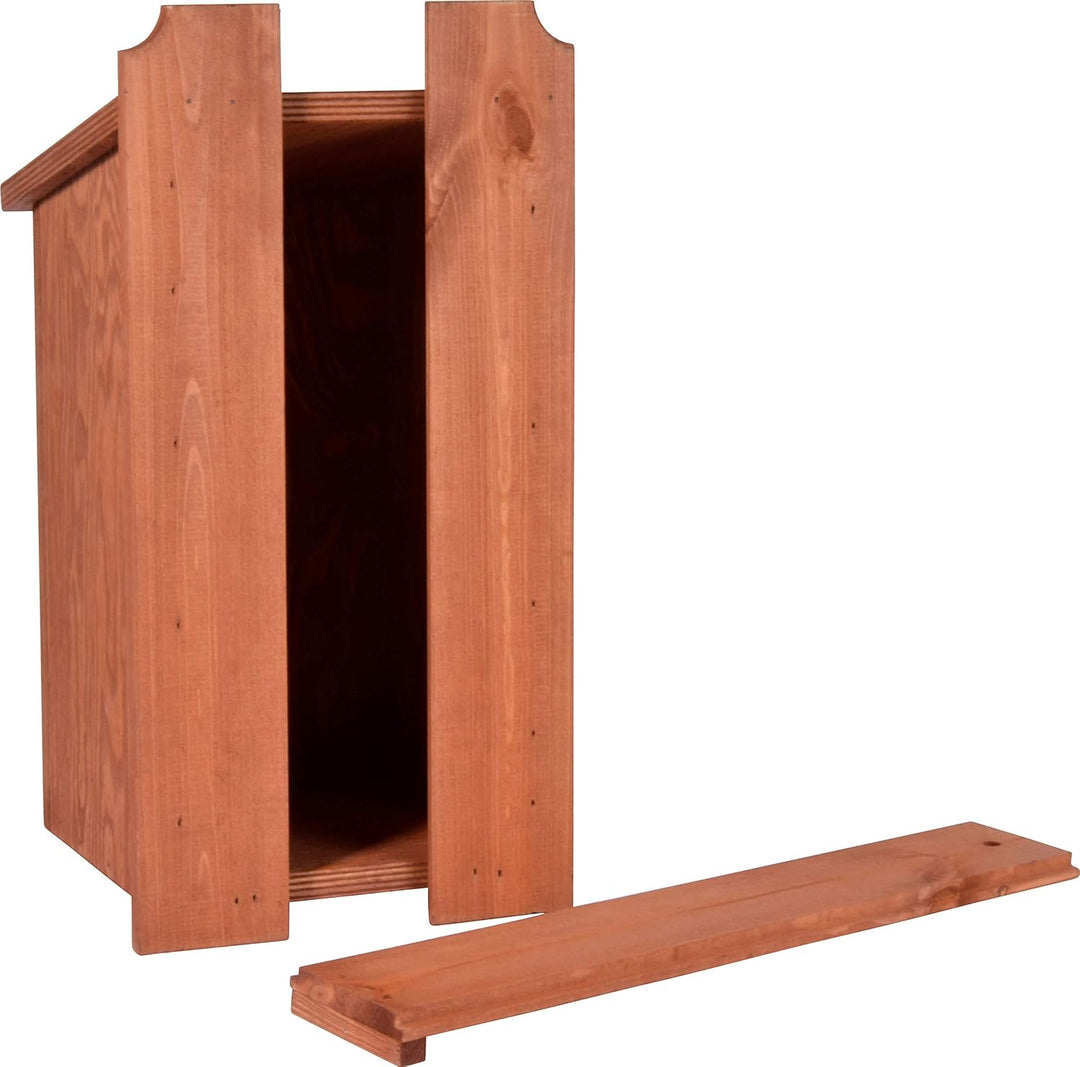 dobar® green label 22362FSCe Nistkasten "Star" - Starenkasten aus Holz - Nisthilfe für Wildvögel - W