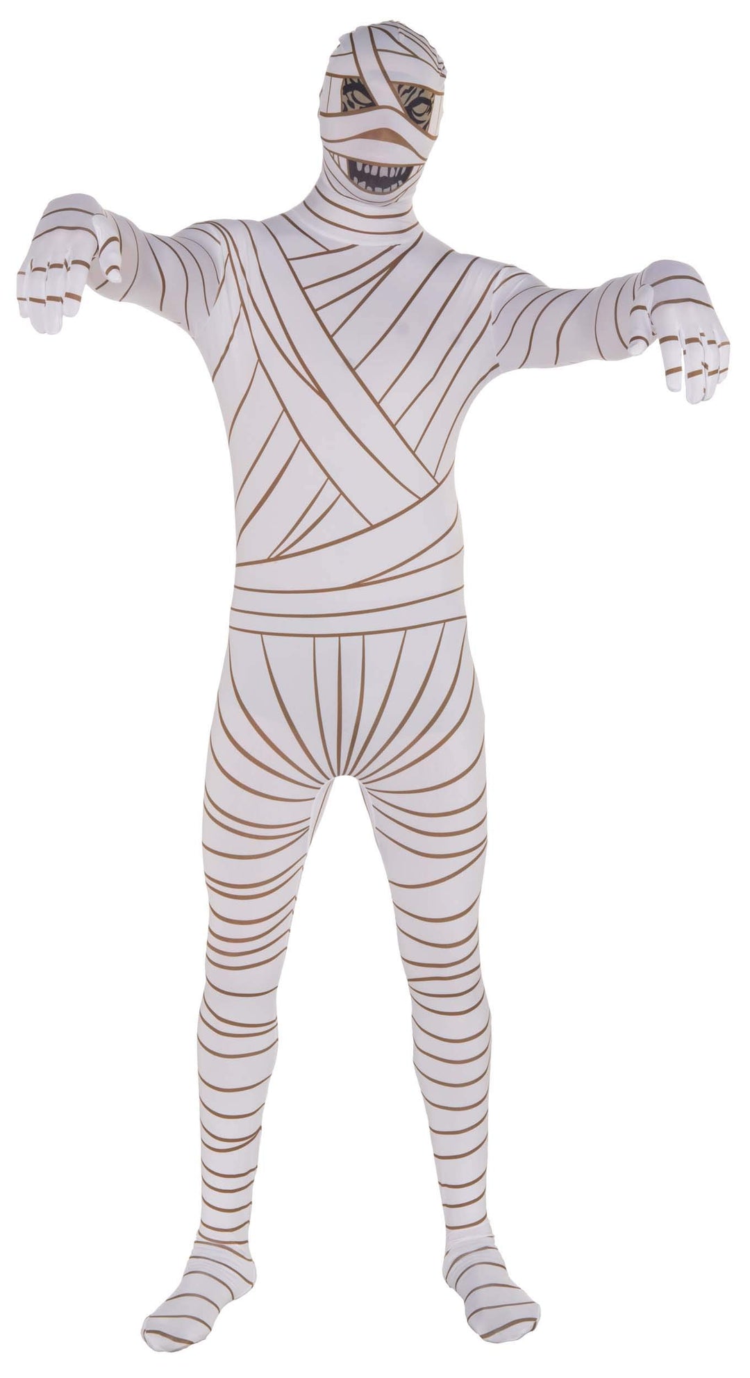 2nd Skin Ganzkörper Stretch Overall Mumie für Erwachsene Gr.M M- 150cm /165 cm, M- 150cm /165 cm