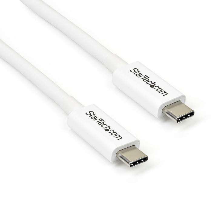 StarTech.com 50cm Passives Thunderbolt 3 Kabel, 40Gbps, 100W PD, 4K/5K Video, Thunderbolt Kabel, Kom