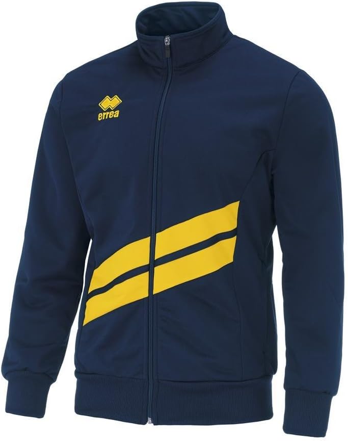 Errea Unisex fg0e0z-0028_m Mantel, Weiss/Marineblau, M